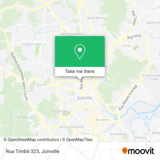 Rua Timbó 325 map