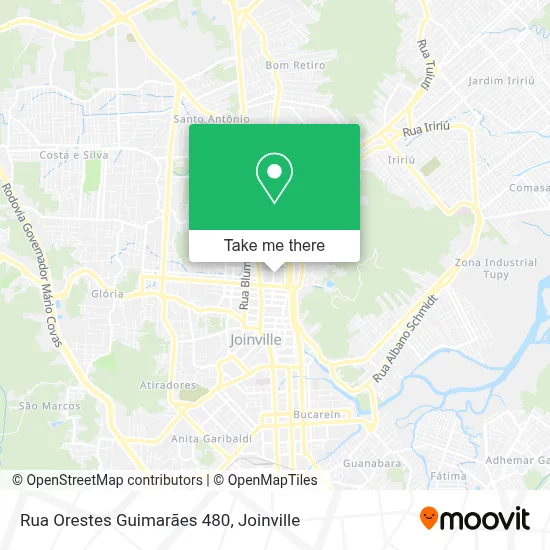 Rua Orestes Guimarães 480 map