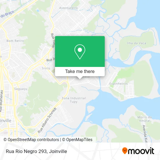 Rua Rio Negro 293 map