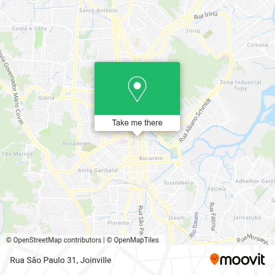 Rua São Paulo 31 map