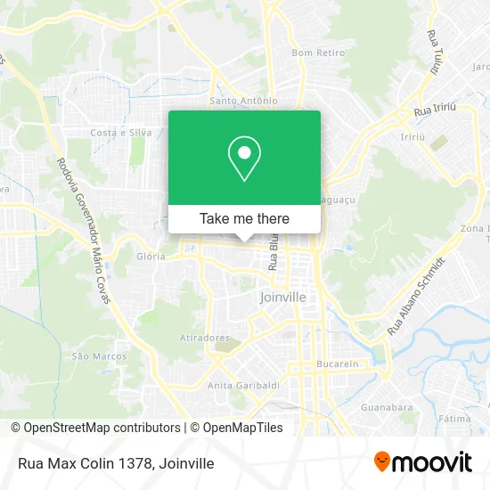 Rua Max Colin 1378 map