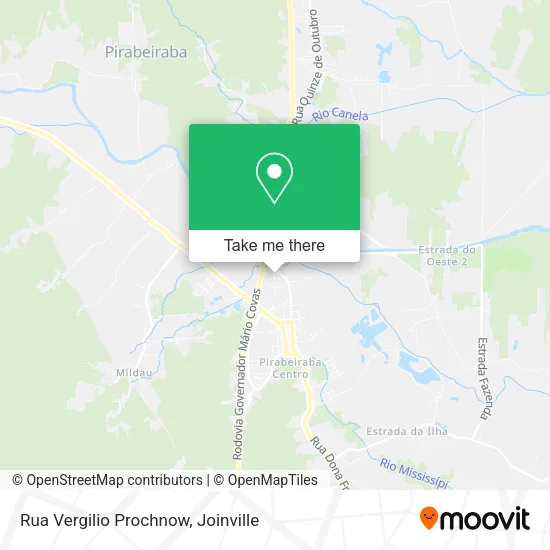 Rua Vergilio Prochnow map