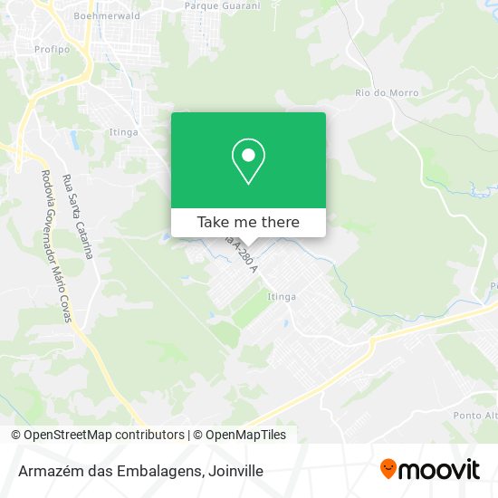 Armazém das Embalagens map
