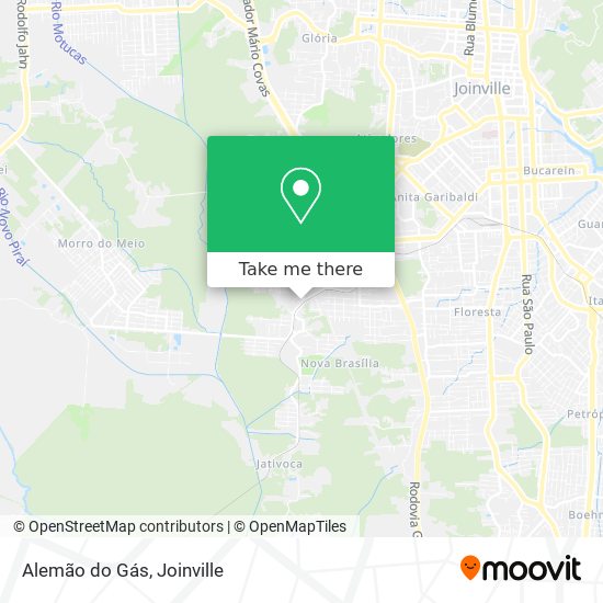 Alemão do Gás map