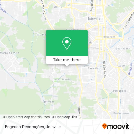 Engesso Decorações map