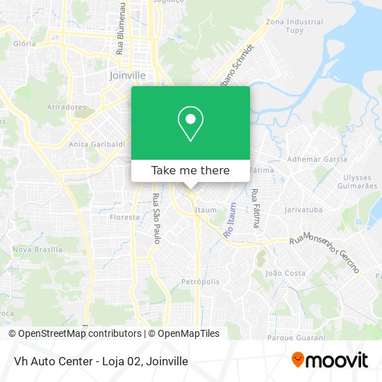 Vh Auto Center - Loja 02 map
