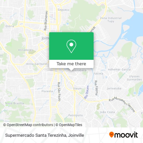 Mapa Supermercado Santa Terezinha