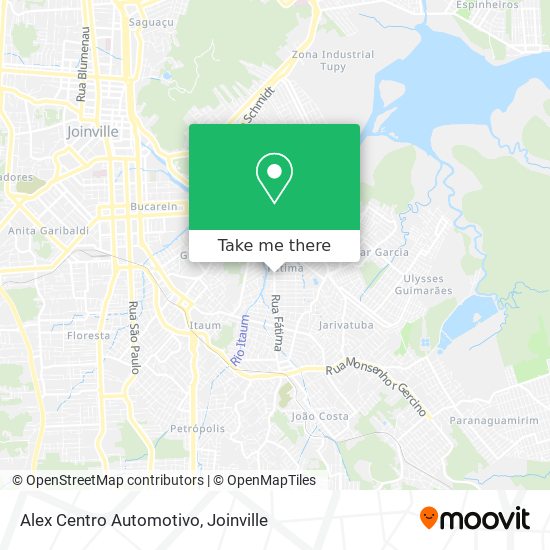 Alex Centro Automotivo map
