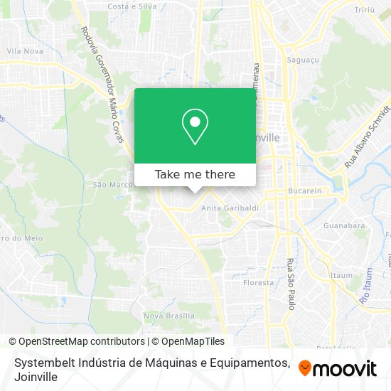 Systembelt Indústria de Máquinas e Equipamentos map