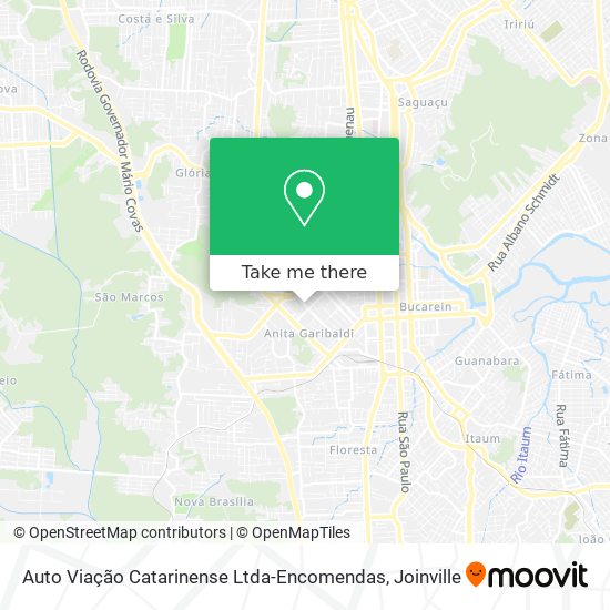 Auto Viação Catarinense Ltda-Encomendas map