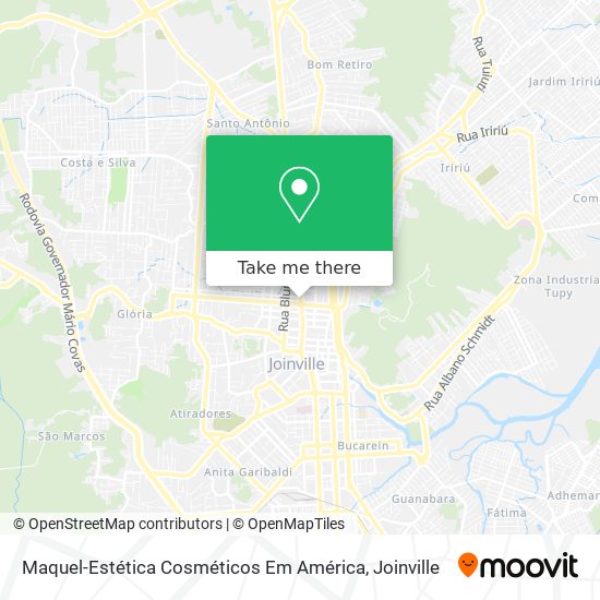 Maquel-Estética Cosméticos Em América map