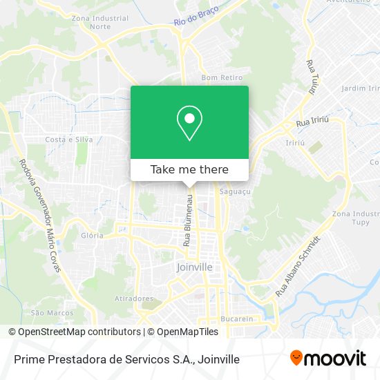 Prime Prestadora de Servicos S.A. map