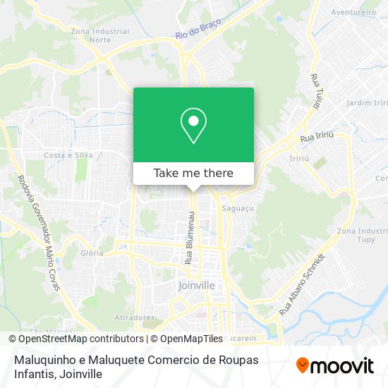 Maluquinho e Maluquete Comercio de Roupas Infantis map