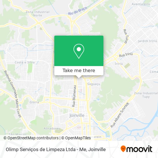 Olimp Serviços de Limpeza Ltda - Me map