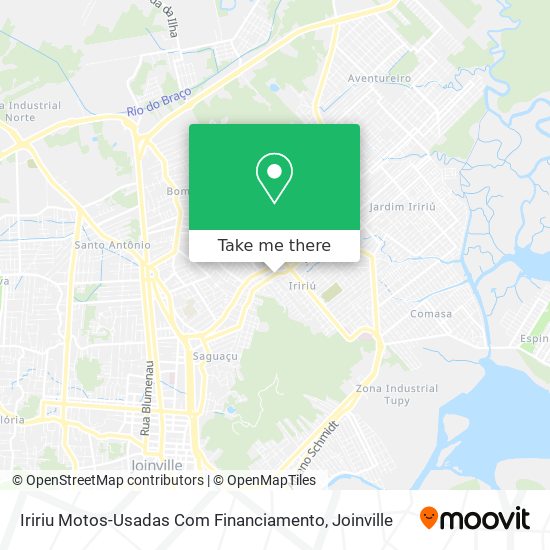 Iririu Motos-Usadas Com Financiamento map