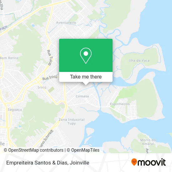 Empreiteira Santos & Dias map