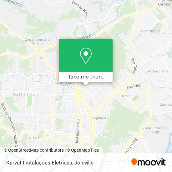 Karvat Instalações Elétricas map