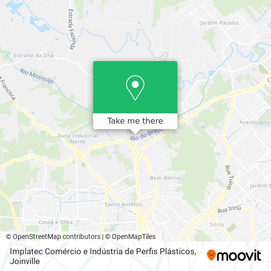 Implatec Comércio e Indústria de Perfis Plásticos map
