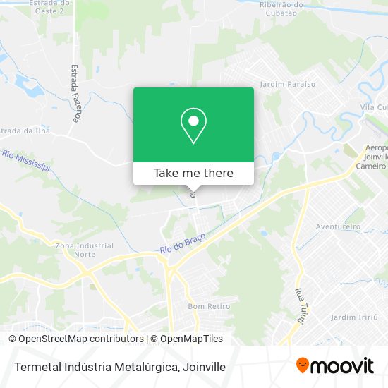 Termetal Indústria Metalúrgica map