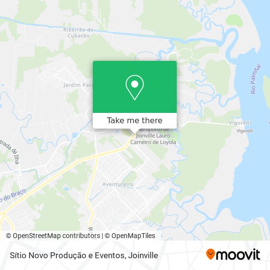 Sítio Novo Produção e Eventos map