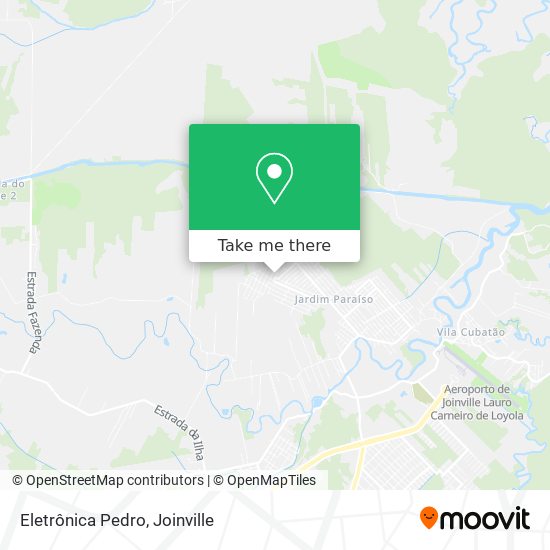 Eletrônica Pedro map