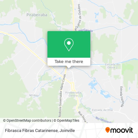 Fibrasca Fibras Catarinense map