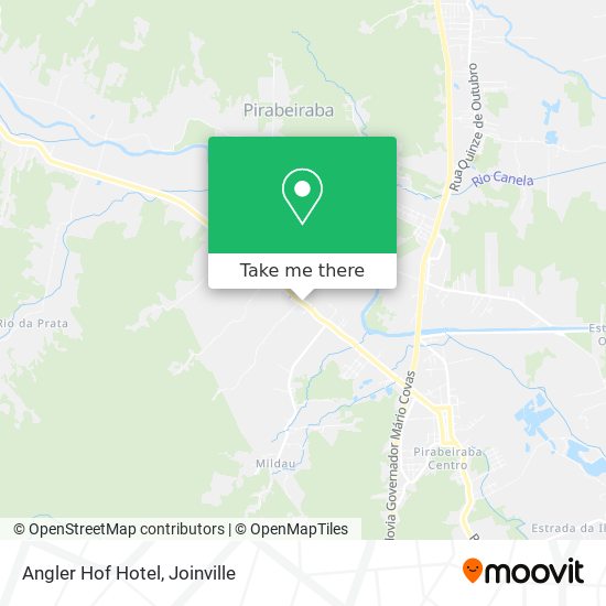 Angler Hof Hotel map