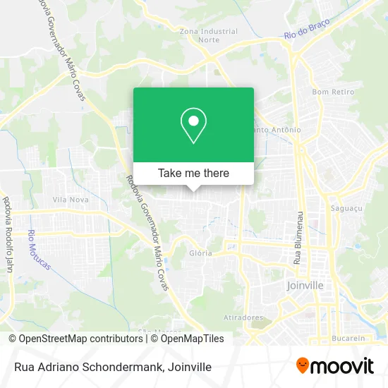 Rua Adriano Schondermank map