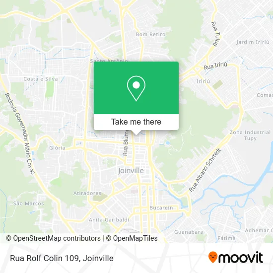 Rua Rolf Colin 109 map