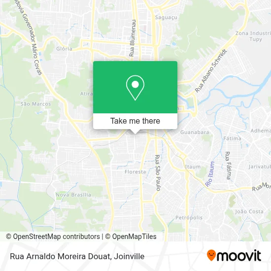 Rua Arnaldo Moreira Douat map