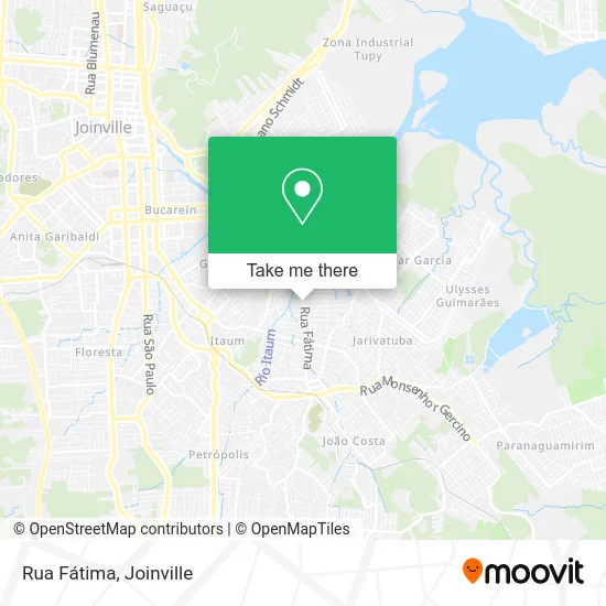 Rua Fátima map