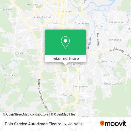 Polo Service Autorizada Electrolux map