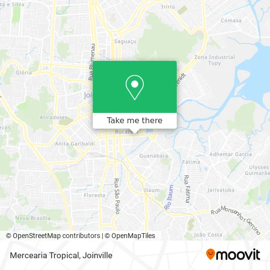 Mercearia Tropical map