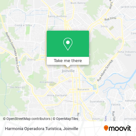 Harmonia Operadora Turística map