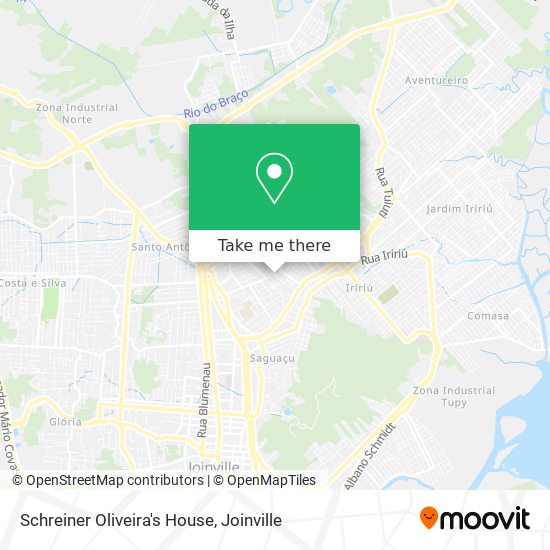 Schreiner Oliveira's House map