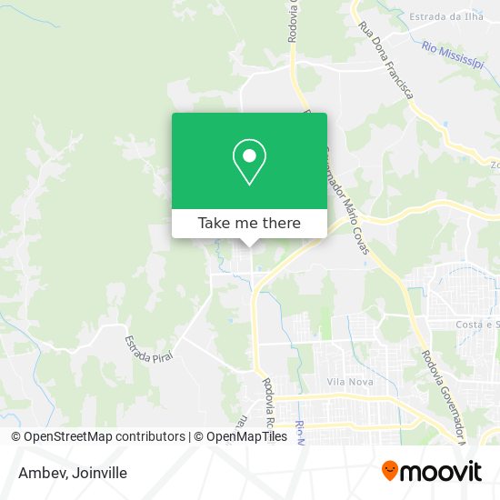 Ambev map