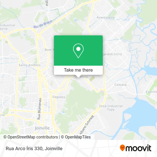 Rua Arco Íris 330 map