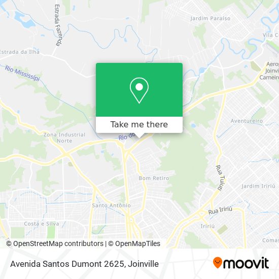 Avenida Santos Dumont 2625 map