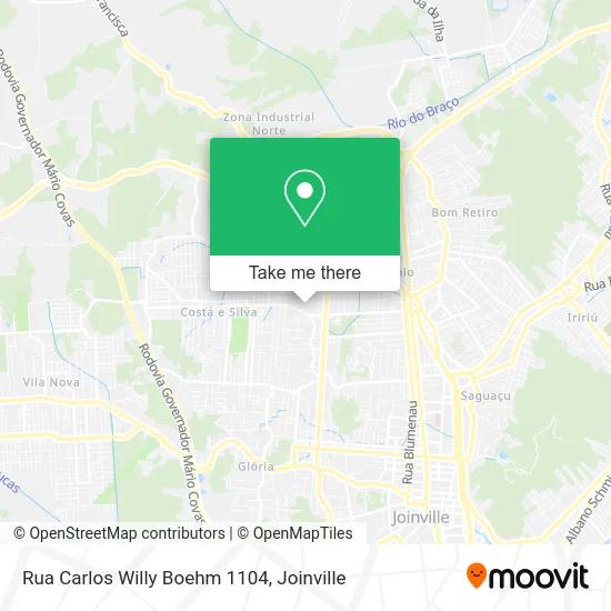 Rua Carlos Willy Boehm 1104 map