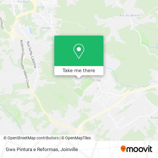 Gws Pintura e Reformas map