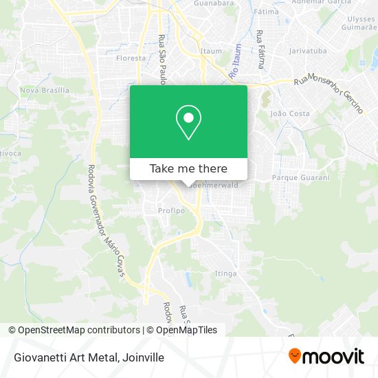 Giovanetti Art Metal map