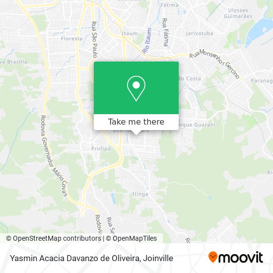 Yasmin Acacia Davanzo de Oliveira map