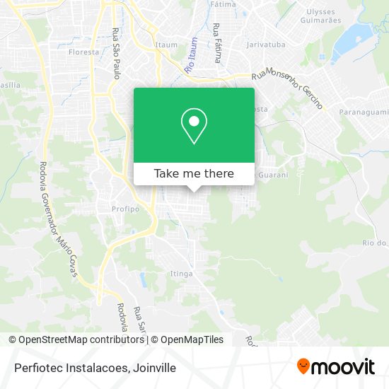 Perfiotec Instalacoes map
