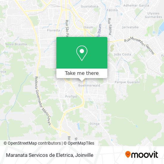 Maranata Servicos de Eletrica map
