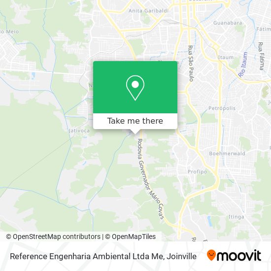 Reference Engenharia Ambiental Ltda Me map
