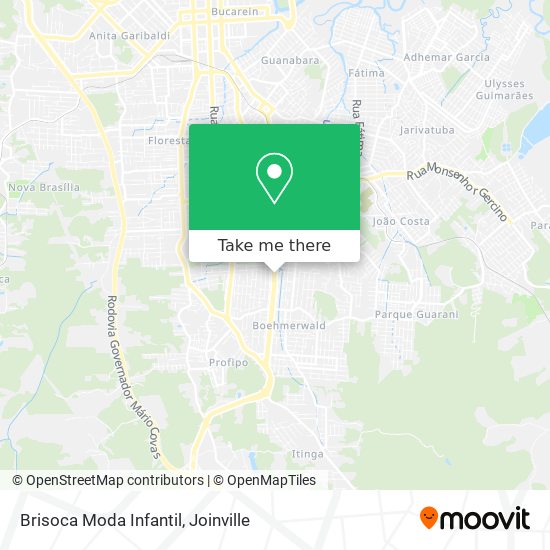 Brisoca Moda Infantil map