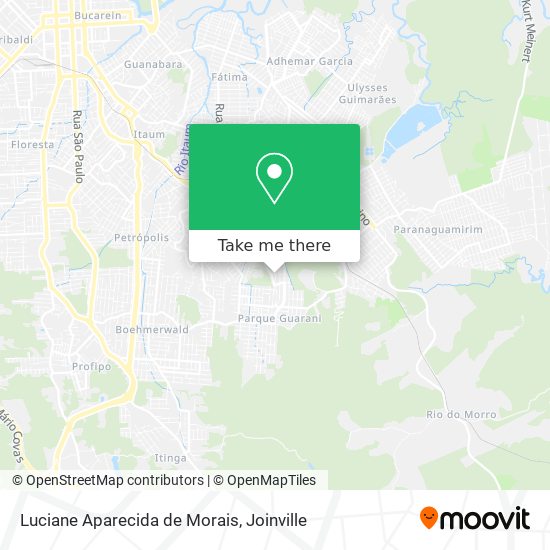 Luciane Aparecida de Morais map