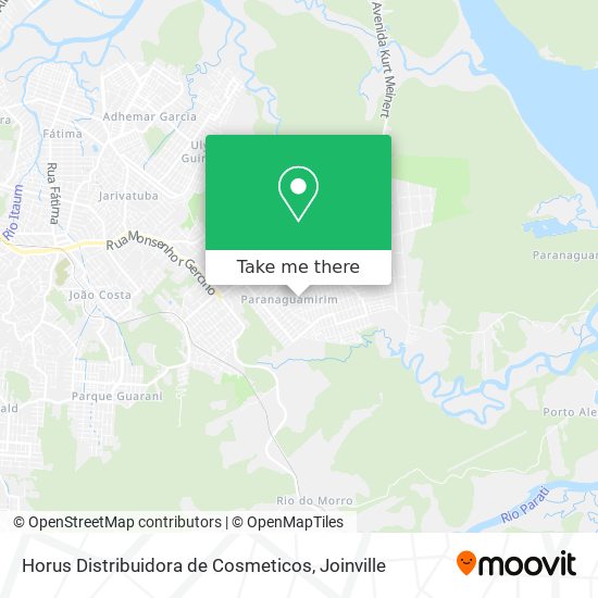 Horus Distribuidora de Cosmeticos map
