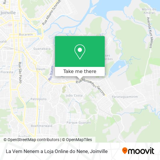 La Vem Nenem a Loja Online do Nene map