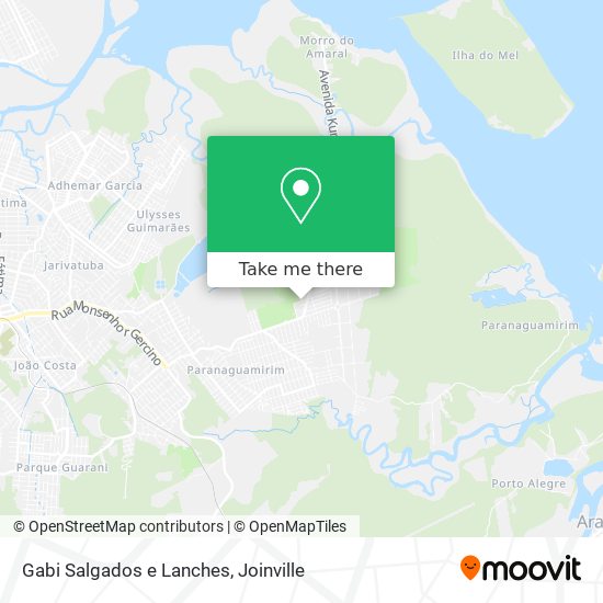 Gabi Salgados e Lanches map